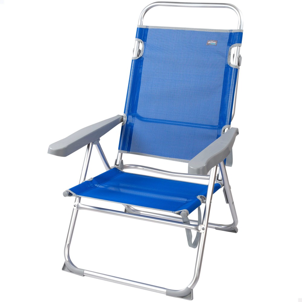 Silla plegable de aluminio para relajarse Camping silla de playa Recliner -  China Silla de relax al aire libre, silla de salón al aire libre